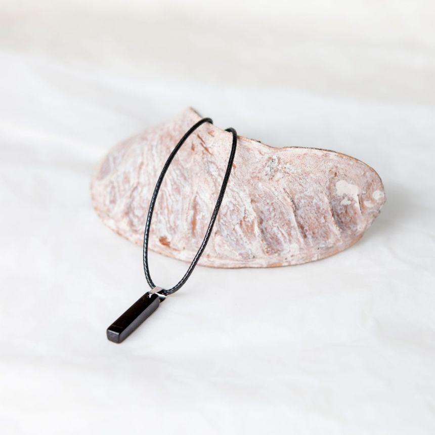 Pendentif Thot - Agate noire