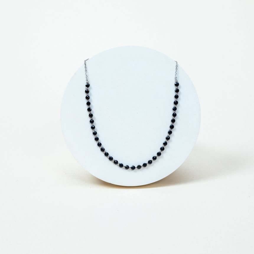 Pendentif Siya - Spinelle Noir