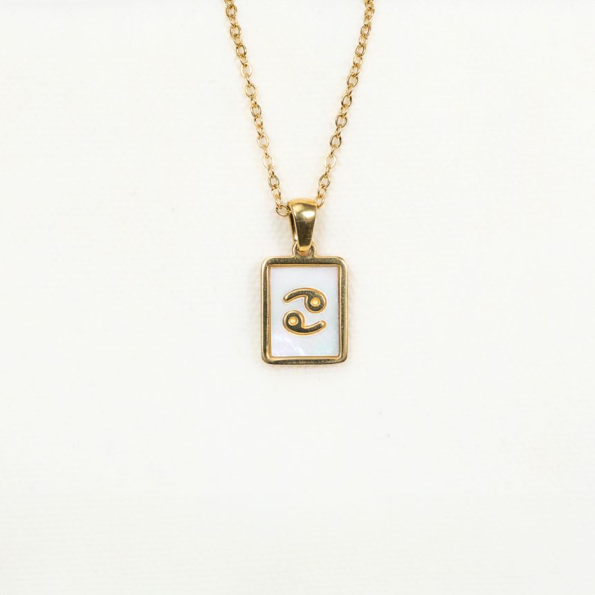 Pendentif Cancer - Nacre