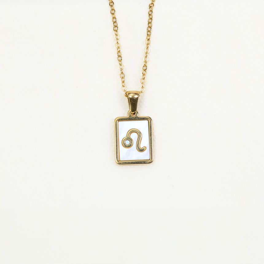 Pendentif Lion - Nacre