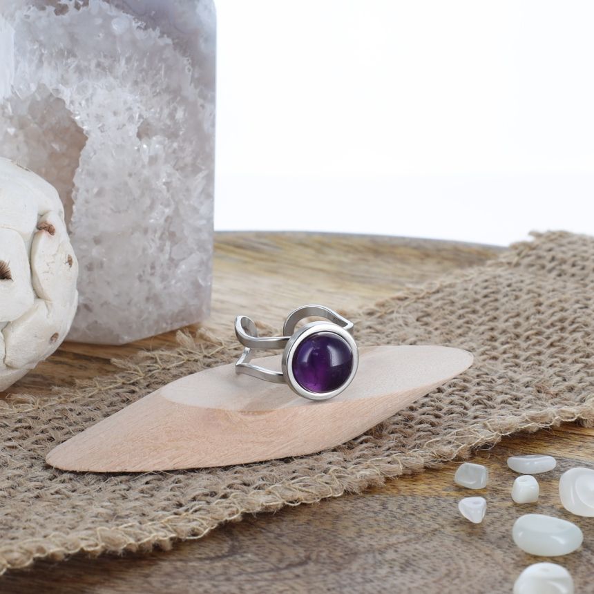 Bague Shou - Améthyste