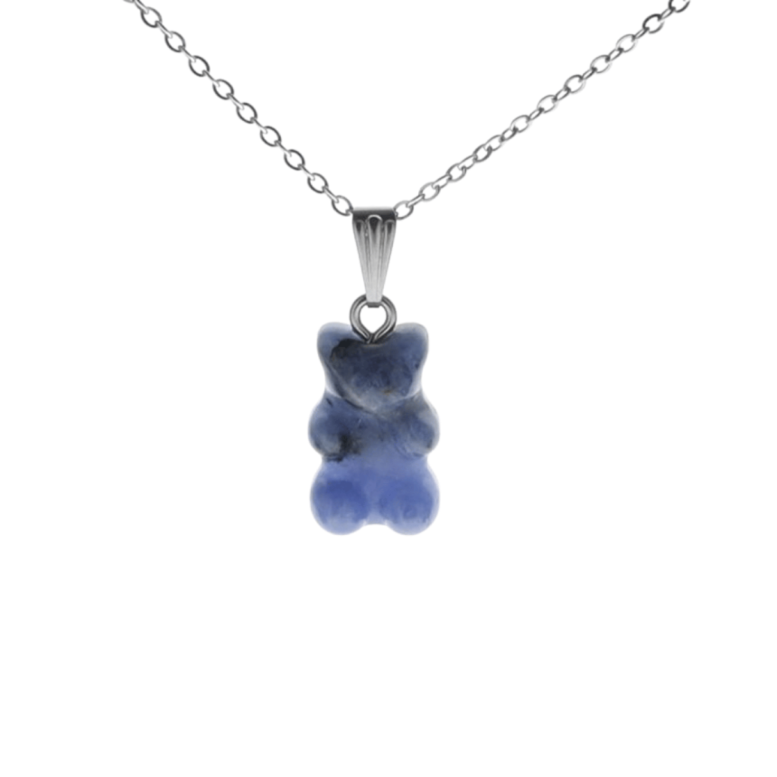 Pendentif Nounours Keena - Sodalite